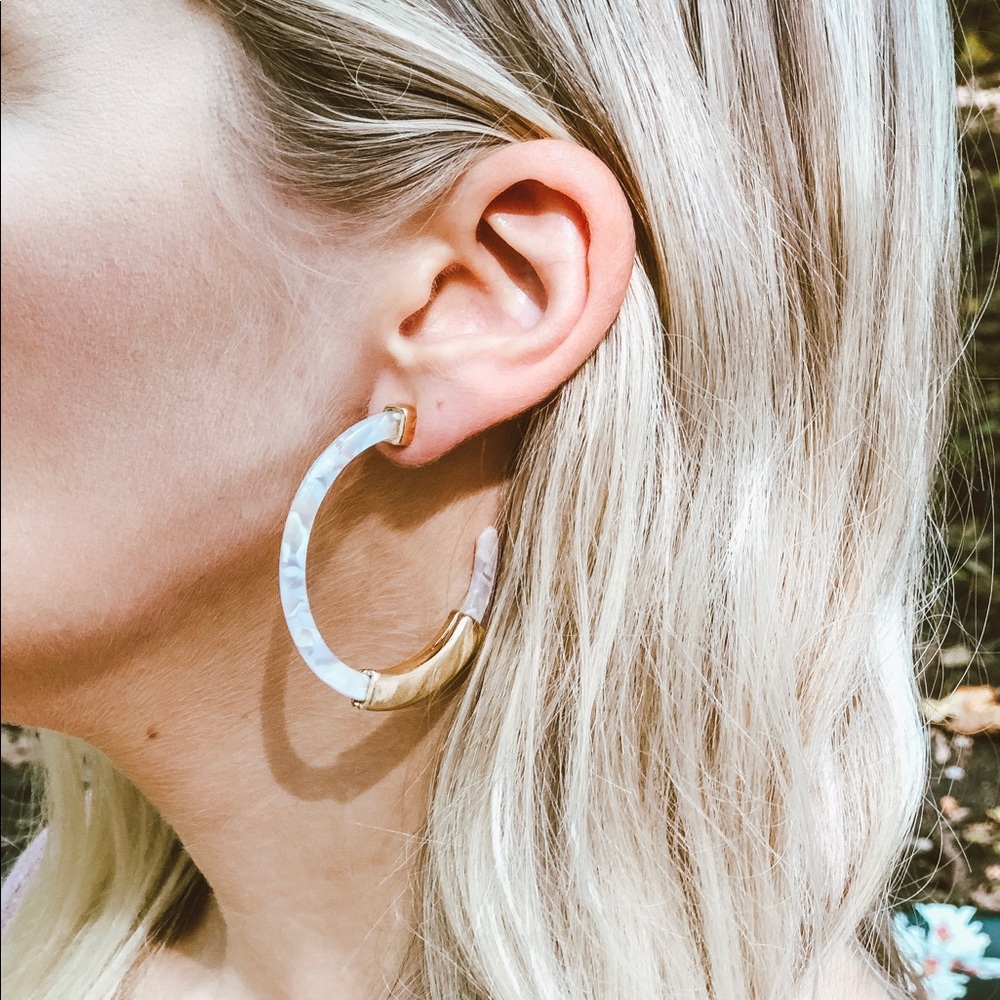 McKenzie Marbled Hoops